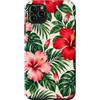 SELFE TEES Custodia per iPhone 11 Pro Max Custodia per telefono, cover protettiva per telefono, hawaiano tropicale