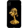 Gilded Goof Funny Animal and Cartoon Des Custodia per iPhone XS Max Neegy Meme Divertente Internet Brainrot Umorismo Gen Z Alpha