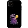 Sleepy Bat Morning Humor Night Owl Custodia per iPhone 11 Sono allergico all'umorismo del pipistrello assonnato del mattino