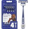Gillette SkinGuard Razors for Men, Gillette Razor, 4 Count