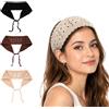 KIMHOME 3 pezzi Crochet Bandana Boho, fascia per le donne