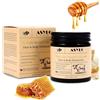 ASYBO Grasso di manzo miele crema 120 g, grasso di manzo crema per viso e corpo, miele naturale e aloe vera idratante per la pelle, idratazione profonda e nutriente, crema per il corpo