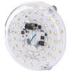 VELATEMOR Sostituzione LED LED a Ventole a Soffitto da 4 Pollici, Kit Retrofit Ventilatore a Soffitto a LED Rotondo, Temperatura a Colore PCB 18W Regolabile 3000K 4500K 6000K (230V)