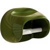 Generic Porta fazzoletti impermeabile, senza punzonatura, scatola di plastica per carta igienica impermeabile, tubo di carta decorativa vintage da parete (verde)