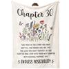 Craftique 30° compleanno regali per donne, capitolo 30 coperta