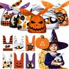 PLATEYTR 60Pcs Halloween Borse di Dolcetto o Scherzetto,Sacchetti di Caramelle di Halloween, Sacchetti Regalo, Sacchetti Caramelle Halloween,bambini Treats snack Halloween Goodie Party decorazione (6 stili)