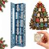 Generic Calendario dell'Avvento Natale da 24 Giorni,Mini Book Advent Calendar 2026