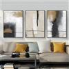 PYNVDD Set di 3 poster in stile bohémien, con pianta estetica, immagini moderne, astratte, decorazione da parete, senza cornice (poster 04, 40 x 60 cm x 3 pezzi)