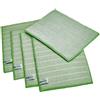 TURBO PRODUKTE Turboprodukte, Panno per la pulizia, in bambù e in microfibra, verde chiaro, 5er