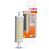 OSRAM Lampada LED LED Line con attacco retrofit R7s, 19 W / 2452 lm, trasparente, bianco freddo per luce diurna con 6500 K, non dimmerabile. IP20, vetro senza piombo, DM 28 mm, confezione da 6