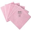 Vileda Professional Vileda Micro Panno per la pulizia, rosa, rosso, 5 pezzi