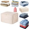 QTERHYD Casa Corner Contenitori Per Biancheria Sottovuoto，Beige：21L | Sacca Di Compressione Ad Alta Efficienza,Sacchi Di Stoccaggio Compressibili Per Coperte E Abiti