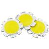 PIGLOLKINY 10 pz Perline LED COB Chip Diodo Emettitore di Luce 3/5/7/10 W 2828 CRI80 Caldo/Naturale/Bianco for Led Cob Lampadina FAI DA TE(Natural White 2828,3W 300mA 9-12V)