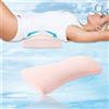 Zepphi Cuscino lombare in memory foam, cuscino lombare per alleviare il dolore nella parte bassa della schiena, cuscino per dormire, rinfrescante, lavabile