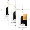 Velora Home&Living VELORA H&L Set da 3 Cornici a Giorno 15 x 20 cm - Cornici Clip con Plexiglass Trasparente e Pannello HDF per Foto, Poster, Diplomi, Certificati, Puzzle e Stampe, Verticale o Orizzontale