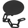 NIYANGLE Portacandele Decorativo Vintage in Ferro Nero Base a Piatto | Design Retrò Nordico e Industriale, Supporto Robusto per Candele a Colonna, per Uso Quotidiano e Ambienti