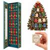 Generic Calendario dell'Avvento Natale da 24 Giorni,Mini Book Advent Calendar 2026