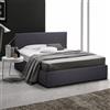 Produce Shop Letto Francese 1 Piazza e Mezza con Rete e Contenitore 120x190 Basel - Grigio