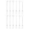 Sambonet Set 12 Forchettine Segnaposto Party Portafortuna 52550C98