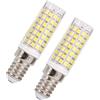 ZSZT Lampadine per cappa cucina LED E14 8W, Equivaleni a 75W Bianco Freddo 6000K AC220-240V Piccola vite di Edison, compatte nelle dimensioni, 2 Pezzi