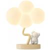 Sedtonmu Lampada da parete bambini a nuvola LED 18 W, 3 colori di luce ,B | LED a spettro completo, 3 tonalità via interruttore, design a nuvola in ferro e PE per cameretta, CQS ≥ 97