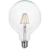 V-TAC Lampadina LED Filamento Globo con Chip Samsung e Attacco E27-10W (Equivalenti a 75W) G120-1055 Lumen - G125 - Lampadine LED Massima Efficienza e Risparmio Energetico - 5500K Bianca Fredda