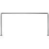 Gedy cromata Telaio Tenda angolare, Misure: 80X170X80 CM, Lunghezze Tubi Sono rifilabili, Adatto a Tende Larghe dai 180cm ai 240cm, Asta Doccia in Acciaio, Design R&S, 2 Anni di Garanzia, Unica