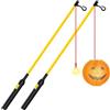 JSRHEEM Asta per lanterna elettrica da 40 cm per St Martin, asta per lanterna LED, San Martin, lanterna elettrica per bambini, asta elettrica per traslochi lanterne, traslochi Martin (nero2)
