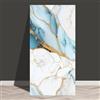 HEANCRIE 10 fogli di piastrelle adesive da parete effetto marmo, 60 x 30 cm, impermeabili, in vinile, decorazione da parete per soggiorno, cucina, bagno, camera da letto (blu6)
