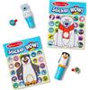 Melissa & Doug Sticker WOW!® PACCHETTO CONVENIENZA - Orso Polare e Pinguino per Lavoretti Artistici, 2 Blocchi Attività, 2 Timbratori di Adesivi, 2 Pacchetti di Adesivi Extra - Certificati FSC