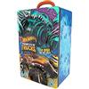 Cefa Toys- Hot Wheels Valigetta in Metallo per Auto Monster Truck, Medium, 04624