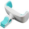 TQUXNGA Supporto per telefono per auto, supporto per clip, White blue | Supporto per clip per bocchetta ' per smartphone, supporto universale per telefono per bocchetta '
