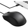 Generic Mouse per computer cablato, mouse cablato per laptop, miice con filo USB, ergonomico, silenzioso, antiscivolo, plug-and-play, accessori per casa, ufficio, uomini, donne, scrivania scuola