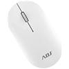adj Mouse WIRLESS Ottico 3D Egg White 1000 DPI 3 Tasti Plug&Play