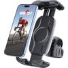 Grefay Supporto Telefono Bici e Moto Antivibrazione | Fissaggio al Manubrio 15-30 mm senza Utensili, Compatibile iPhone Samsung 4,7-7 Pollici, MTB, E-Bike, Monopattino Elettrico