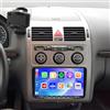 Loddery 2+32G Android 14 Autoradio Stereo per Volkswagen VW Touran 2003-2014 | 9 pollici TouchScreen Radio Lettore Multimediale con Wireless Carplay Android Auto navigazione GPS SWC MirrorLink FM RDS WiFi