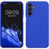 kwmobile Cover per Samsung Galaxy A15 5G Custodia - Back Case per Smartphone in Silicone TPU - Protezione Gommata - blu baltico