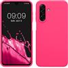 kwmobile Cover per Samsung Galaxy A17 4G / 5G Custodia - Back Case per Smartphone in Silicone TPU - Protezione Gommata - rosa shocking