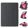 ZORSOME Compatibile con Oppo Pad3 Pro 12,1 pollici (2024) sottile e potente custodia magnetica, copertura antiurto con 4 angoli in piedi con accensione e spegnimento automatico, supporta matita, nero