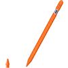 ELLENNE Penna per Apple iPad, Attacco Magnetico, Palm Reject E20 Arancio | con Attrazione Magnetica,Palm Reject,Pixel Precision,Ricarica Rapida x iPad 11 A16-6 Gen,Pro 11/12,9/13 M4,Air 3-5/M2-M4