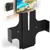 HEIWUKONG Supporto da parete per amplificatore Sonos, staffa di montaggio sottile in acciaio, design nascosto, presa sicura per amplificatore wireless Sonos, installazione dietro TV/parete/scrivania