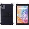 Generisch Cover per Blackview Link 2 8.68 pollici, custodia in silicone antiurto sottile e resistente, impermeabile, antigraffio, nero