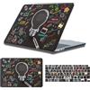 HLAAJJX Custodia Compatibile con MacBook Air 13 Pollici 2022-2026 M2/M3/M4/M5 | Copertina Case Protettiva Sottile y Protector De Teclado para MacBook Air 13,6 (A2681/A3113/A3240/A3449), Lampada Creativa