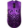 ATK Blazing Sky Ghost Extreme+ Mouse Gaming Wireless - Viola | Ultraleggero 48 g, Sensore PAW3955 Master, 50.000 DPI, 8.000 Hz, Batteria 130 h, 2 modalità 2.4G/Cablato, per PC