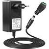 Diconu 24 V 3 A Alimentatore da AC 230 V a DC 3000 mA 2 A 1 A con 5,5 x 2,5 mm | Trasformatore AC/DC Universale con LED Adattatore per Strisce LED Router CCTV Fotocamera e Altri Digitcode Elettronica