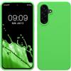 kwmobile Cover per Samsung Galaxy A56 5G Custodia - Back Case per Smartphone in Silicone TPU - Protezione Gommata - verde lime