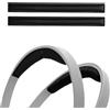 kwmobile Cuscinetto Archetto Imbottito Compatibile con Sennheiser HD25 / HD25 Plus - Fascetta in Simil Pelle con Imbottitura di Ricambio per Cuffie Headphones