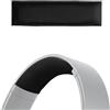 kwmobile Cuscinetto Archetto Imbottito Compatibile con Sony MDR-100ABN / WH-H900N - Fascetta in Simil Pelle con Imbottitura di Ricambio per Cuffie Headphones