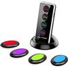 VINGNUT Key Finder, Wireless Key Finder with a Range of 131 Feet, 80 decibels, Suitable for Finding Feys, Remote Controls, Cell Phones And Wallets.