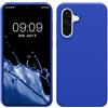 kwmobile Cover per Samsung Galaxy A36 5G Custodia - Back Case per Smartphone in Silicone TPU - Protezione Gommata - blu baltico